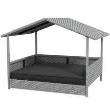 Dog Whelping Box Dog House Pet Playpen for Small To Medium-sized Dogs
