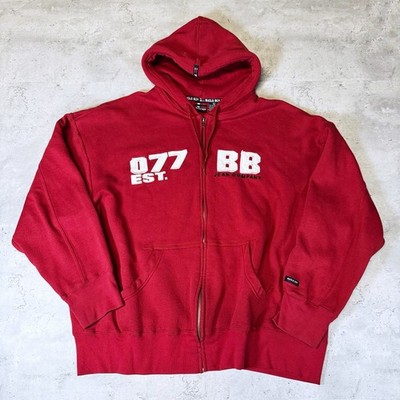 Vintage Y2K Bugle Boy Red Hoodie   XL 