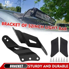 LED Light Bar Mounting Brackets 52" Curved Light Bar for 99-06 Silverado/Sierra