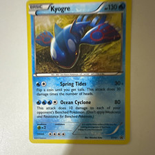 Pokemon TCG Kyogre XY51 Black Star Promo Incorrect Holo Rare HP on eBay