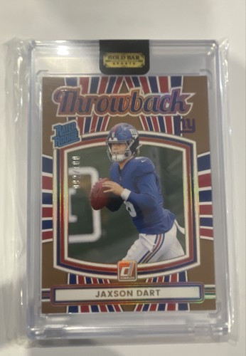 Jaxson Dart [Studio Series] #41 2025 Panini Donruss Rated Rookie Throwback card