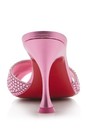 100% AUTH NEW WOMEN LOUBOUTIN MARZIA IS BACK PINK SLIDE JEWEL SANDALS EU 36/US 6 — photo 4