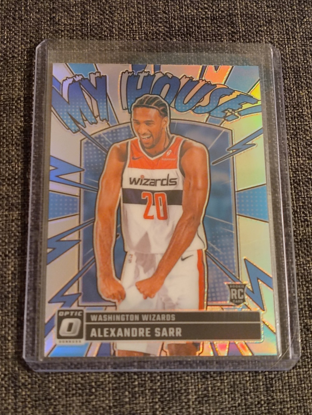2024-25 Panini Donruss Optic Alexandre Sarr My House Silver Prizm #9