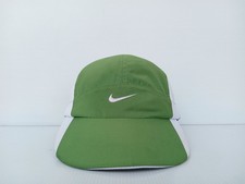 Nike FIT DRY Cap Hat 2 Colors Colorful Dark Green - White Mesh