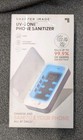 Sharper Image Uv-Zone Phone Sanitizer Disinfect Essential Items Sanitize Charge