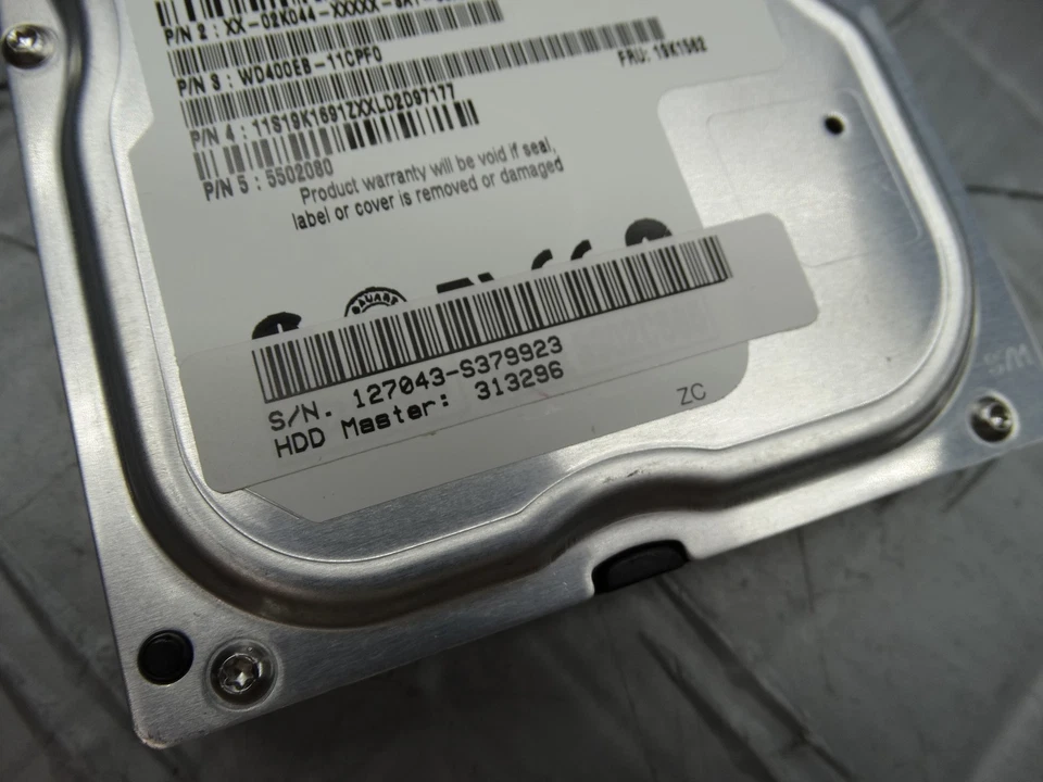Western Digital Protege WD400 40GB 5400 RPM IDE 3.5in HDD WD400EB-11CPF0 - Image 3 of 4