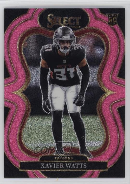2025 Panini Select Suite Level Pink Glitter Prizm 7/15 Xavier Watts #348 0w27