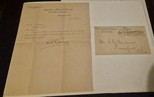 1898 SIGNED CHARLES H. GROSVENOR COMMITTEE ON...