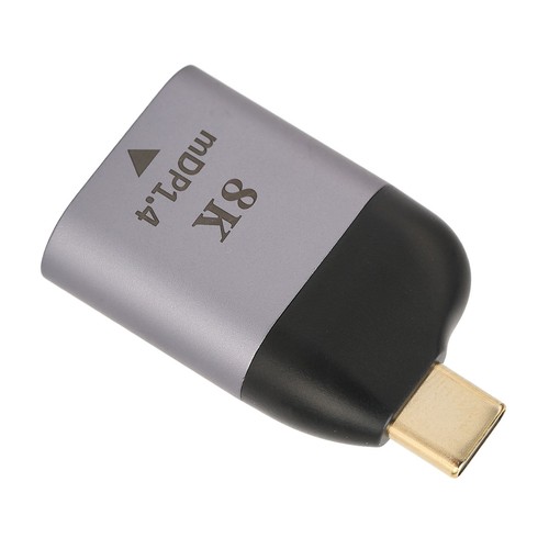 USB C To Mini DisplayPort Adapter Small Plug And Play 8K 60Hz Usb Type C Male UK - Picture 1 of 22