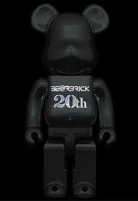 2024人気新作 Toy Medicom Be@Rbrick Ver Chrome Deep 20Th 3 Tour Wide World キューブリック、ベアブリック
