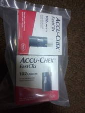 Accu-Chek FastClix Diabetes Testing Lancet 2 X 102 Pieces Exp. 10/11/2028