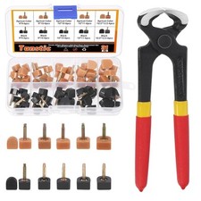 30 Pairs Women's High Heel Shoes Tips Pin with 6" Heel Pliers, 9x9mm, 9x10mm,...