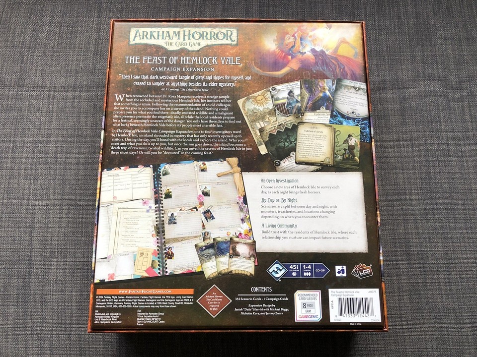 Arkham Horror: The Card Game - The Feast of Hemlock Vale: Investigator Arkham Horror: The Card Game - The Feast of Hemlock Vale: Investigator