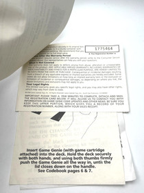 NES Game Genie Video Game Book Vol 1, Vol 2 Vol 3 & OEM Genie Manual (1990)