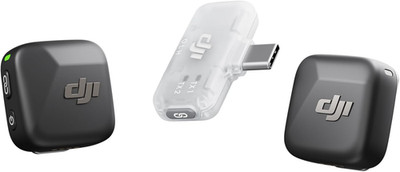 Mic Mini (2 TX + 1 Mobile RX), Wireless Lavalier Microphone for iPhone 17/16/15