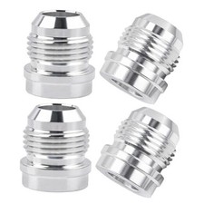 Male Weld on Bung Fitting AluminumPCS 12AN 4