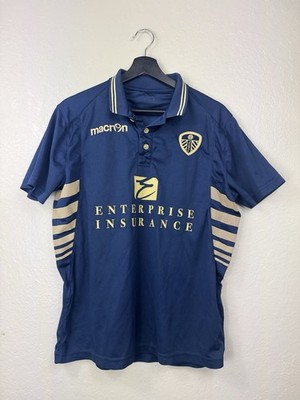 Vintage Macron FC Leeds United 2013-2014 Training Football Mens Jersey S