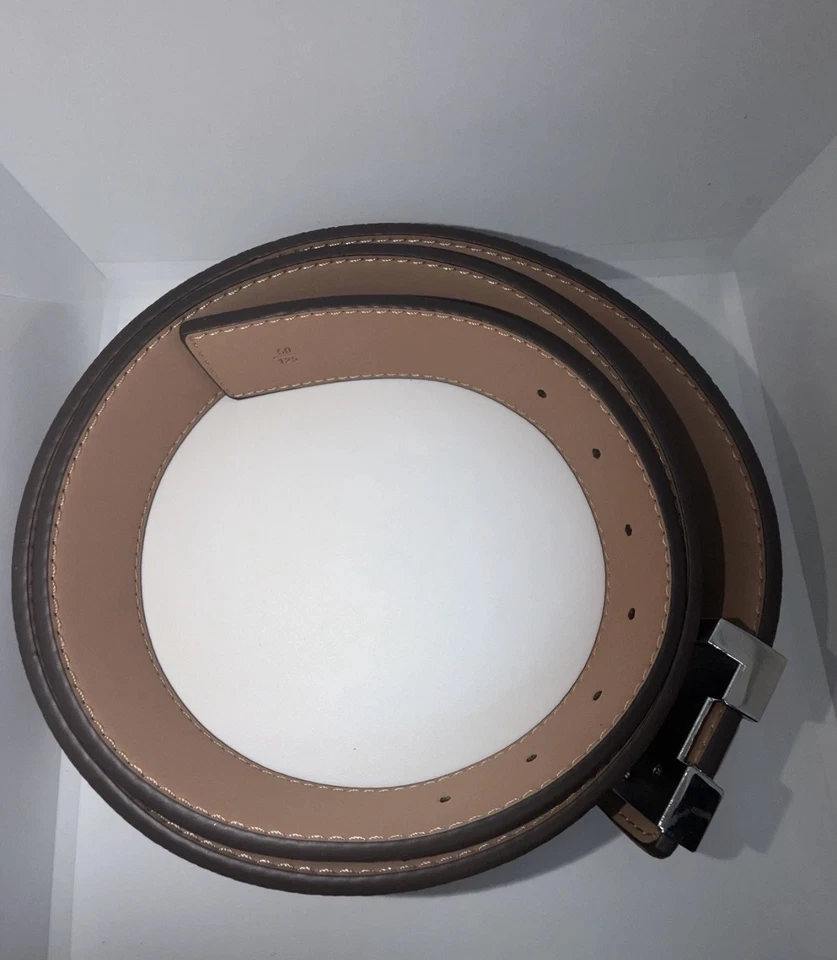 Cinturón Louis Vuitton LV a cuadros 38/40 Foto 2 de 2