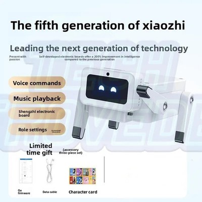 Xiaozhi AI Robot Dog Voice Control Conversation Bionic Artificial Intelligence