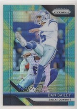 2018 Panini Prizm Hyper Prizm 210/275 Dan Bailey #148 f1i