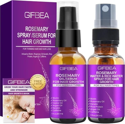 Hair Loss Serum for Balding Men & Women. Regrowth Hair Root Repair Treatment