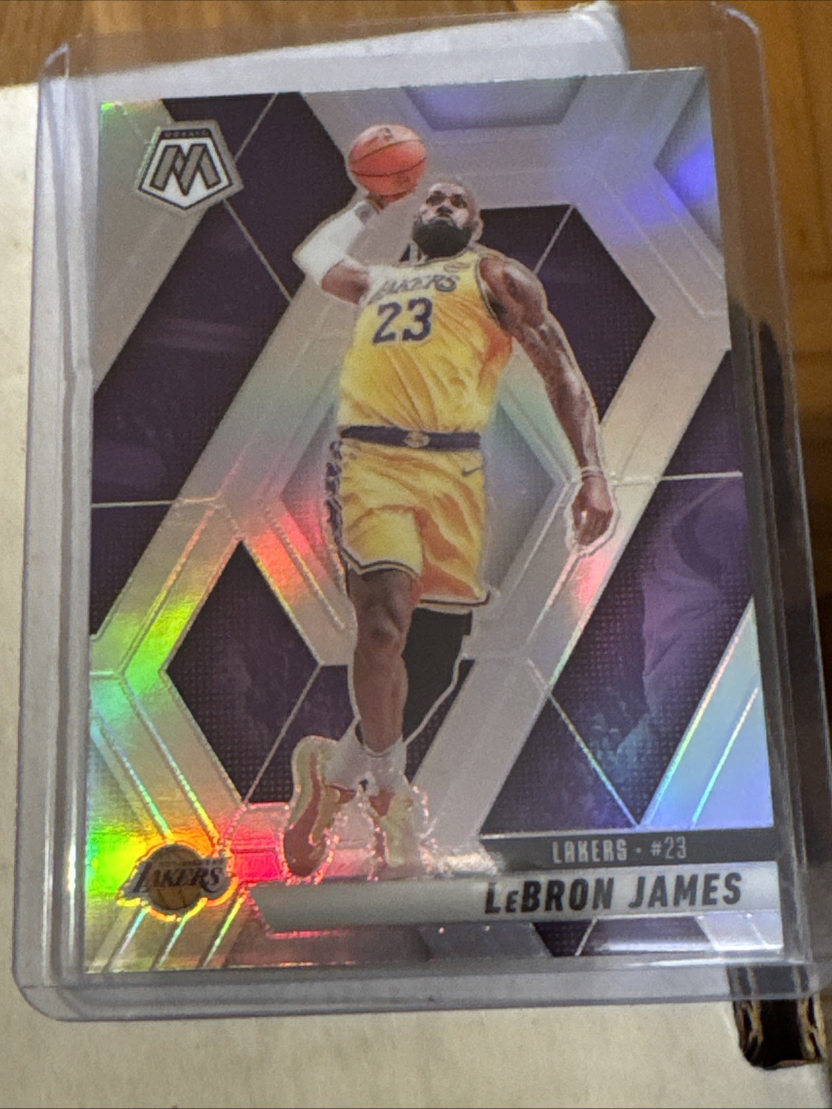 2024-25 NBA Mosaic - LeBron James - Silver Prizm #180 - Lakers