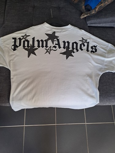 Orig. Palm Angels Tshirt Shirt Oversize weiß white XL. TOP - Bild 1 von 3