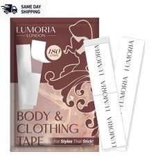 Skin-Friendly Double Sided Tape for Clothes 180 Strips for Seamless Style