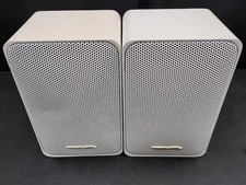 Realistic Minimus 77 Cat No.40-2055 Full-Range Speakers Pair White