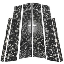 Forged Real Carbon Fiber Window Pillar Panel Cover Fits 19-24 G20 G80 330i M340i