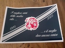 ADESIVO STICKER ULTRAS DEI LEONI FORTITUDO BOLOGNA BASKET. ORIGINALE DEL GRUPPO 