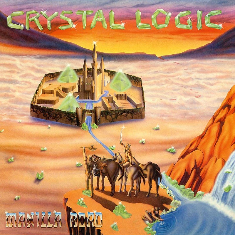 Manilla Road Crystal Logic (Vinyl LP) 12" Album Coloured Vinyl