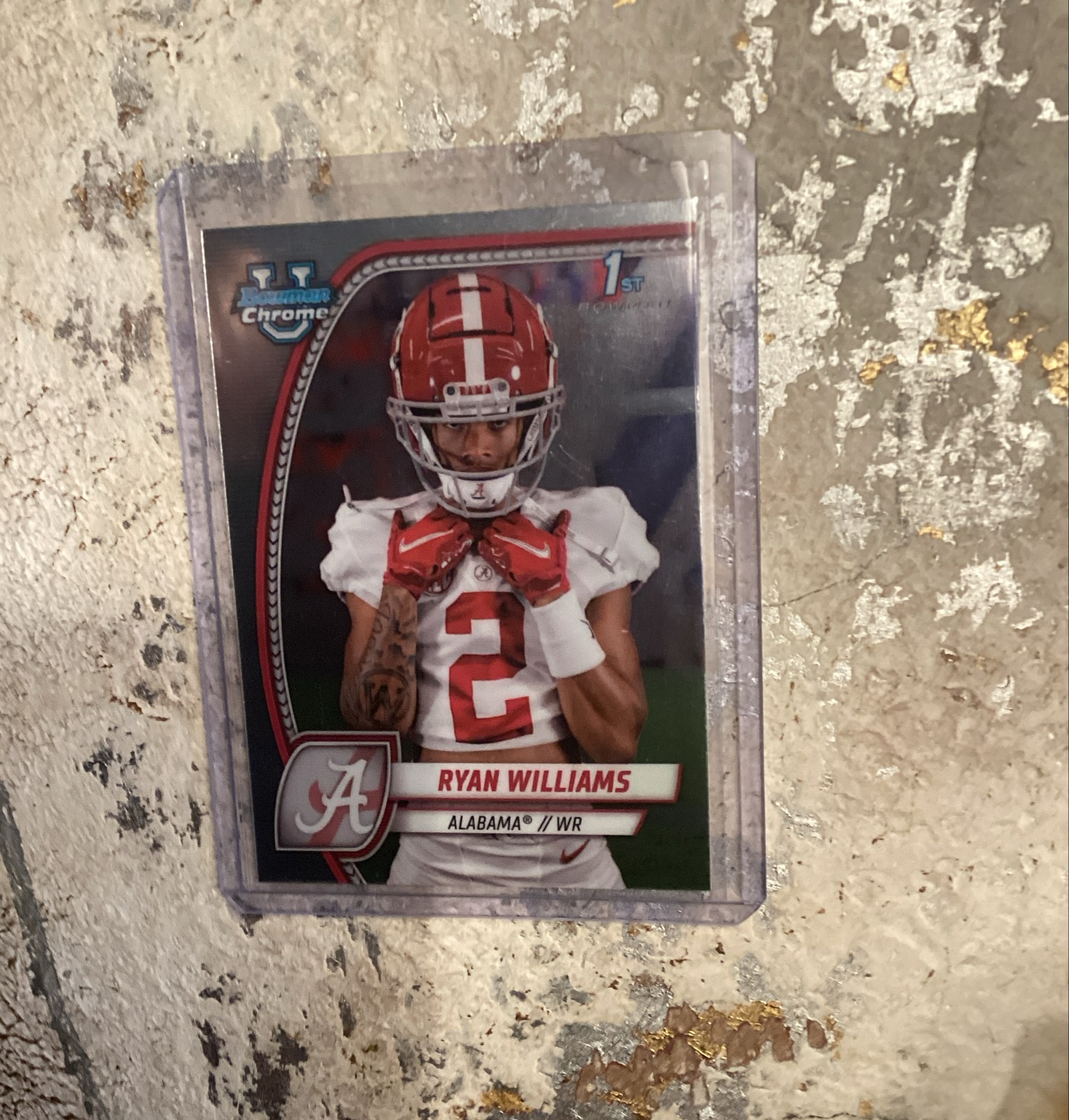 2024 Bowman University Chrome - Ryan Williams #53 Refractor (RC)