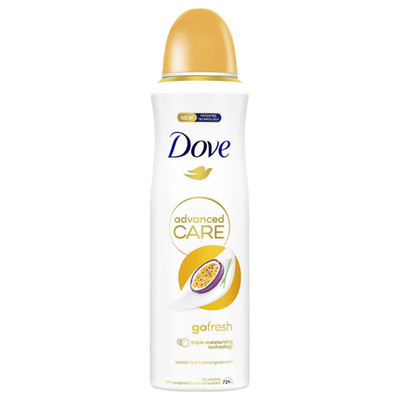 Antyperspirant Dove Advanced Care Passion Fruit & Lemongrass 250 ml