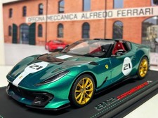 BBR 1 18 Ferrari 812 Competizione A Green Jewel Ferrari P18209P Miniature