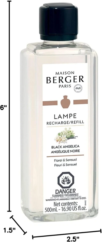 Maison Berger — кухонная заправка для ароматов Black Angelica-Lampe Berger 16,9 жидк. унции - Изображение 2 из 4