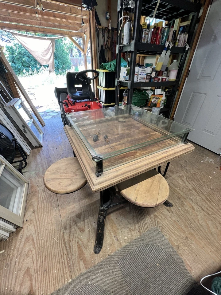Mesa de exhibición para heladería, c.1900 Foto 2 de 3