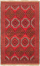 3'3" x 5'6" Vintage Hand Knotted Area Rug Traditional Oriental Wool Carpet