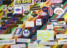 vtg 1980s 1990s Asstd. BMX sticker - Profile Suntour CW Racing