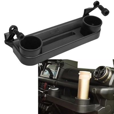 Car Center Dashboard Storage Box Kit For Suzuki Jimny JB64 JB74 2019-2024 Black