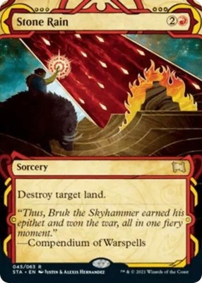 Stone Rain - 45 - NM - Strixhaven: Mystical Archive