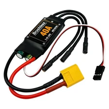 40A Brushless ESC 2-4S Speed Controller 5V 3A BEC with XT60 Plug for RC Drone...