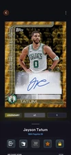 DIGITAL Topps NBA Collect 26 Flagship Jayson Tatum Signature Superfractor 1/1