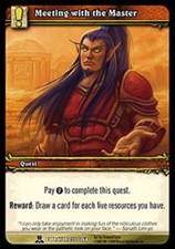 Light Play WoW TCG Meeting with the Master Servants of the Betrayer World of War