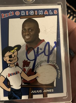 2004 Bazooka - Originals Jerseys Julius Jones #BO-JJ (MEM, RC)