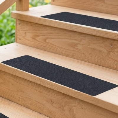 Black Anti-Slip Grip Tape, 12-Pack, 6  x 30    Protect Surfaces, Enhance Safety