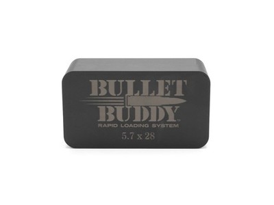Bullet Buddy 5.7x28 Ammunition Case   Ammo Organizer   Durable ABS   Made in USA