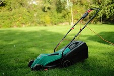 Bosch Rotak 320 ER Corded Electric Push Lawn Mower with Grass Catcher