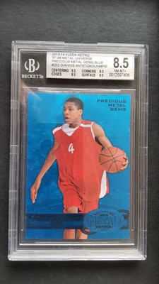 2013-14 Fleer Retro PMG Giannis Antetokounmpo 49/50 BGS 8,5