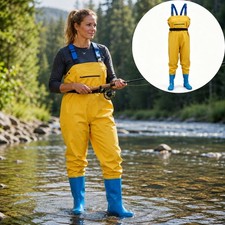 Women Gardening Waders with Boots Waterproof ...